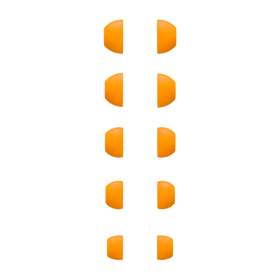 Hörlurar Pro 2 (Orange)